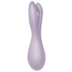 Satisfyer Stimulateur de clitoris vibrant Threesome 2 Satisfyer Violet